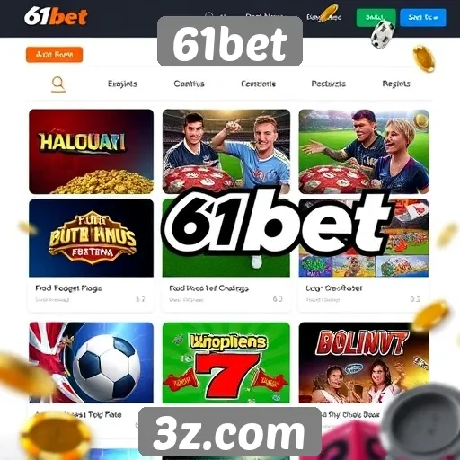 Análise dos jogos disponíveis no site 61bet